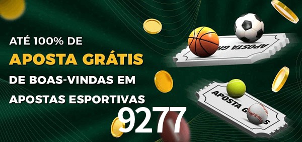 9277 Ate 100% de Aposta Gratis